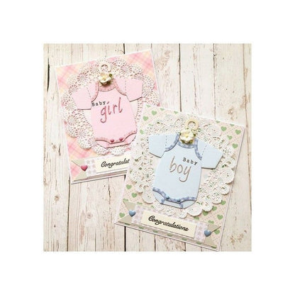 Troquel Vestido De Bebe Collectables (9 Pcs)