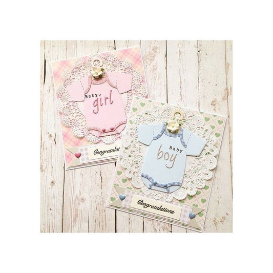 Troquel Vestido De Bebe Collectables (9 Pcs)
