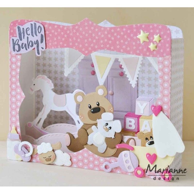 Troquel Elementos De Bebe Collectables (8 Pcs)