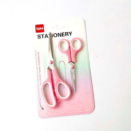Set De Tijeras Multiusos Rosa (2 Pcs)