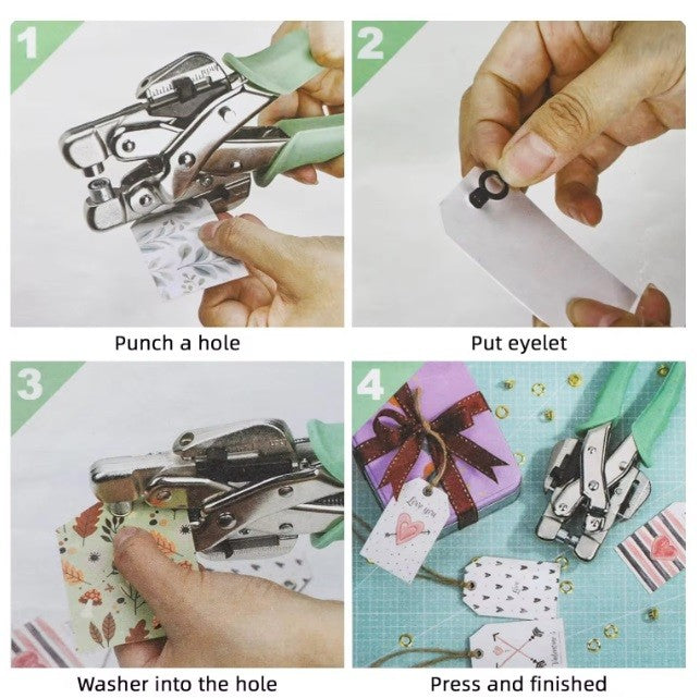 Herramienta Para Colocar Eyelet Con Estuche