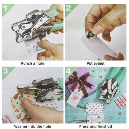 Herramienta Para Colocar Eyelet Con Estuche