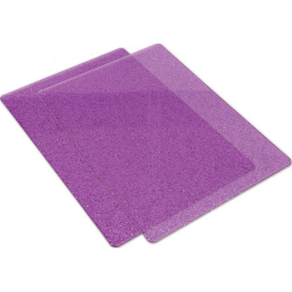 Bases De Corte Big Shot Estandar Purpura Con Glitter