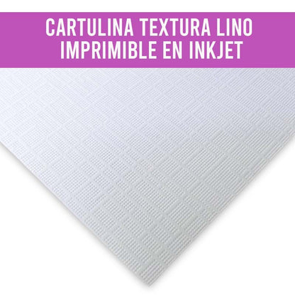 Papel Scrapbook Imprimible Textura Lino A4 (50 PCS)