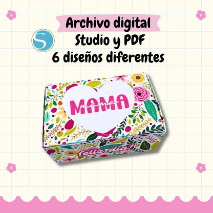 Caja Feliz Dia De Las Madres (6 Diseños Diferentes)