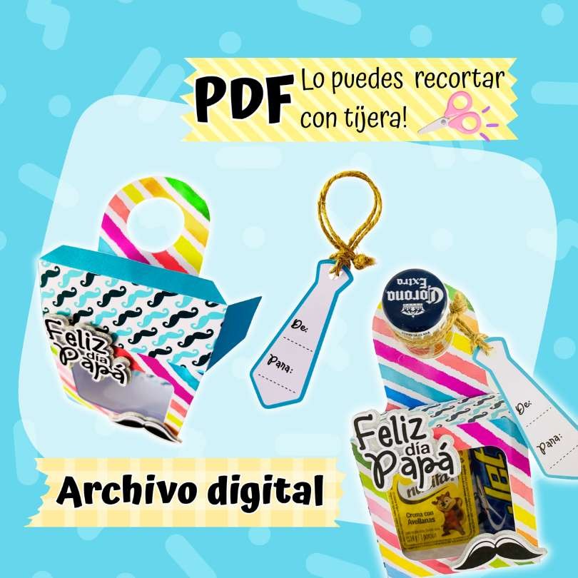 Cajita Colgante Dia Del Padre