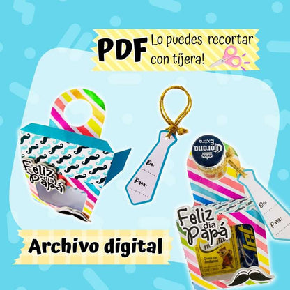 Cajita Colgante Dia Del Padre