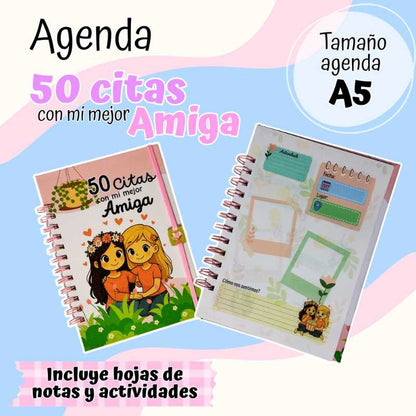 Agenda 50 Citas Con Mi Mejor Amiga Archivo Digital
