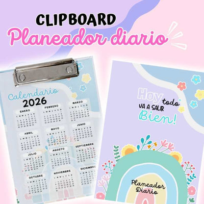 Archivo Digital Clipboard + Hojas Planeador Diario