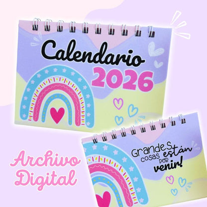 Archivo Digital Calendario Arco Iris 2026