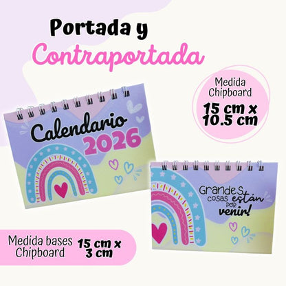 Archivo Digital Calendario Arco Iris 2026