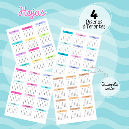 Archivo Digital- Calendarios De Escritorio