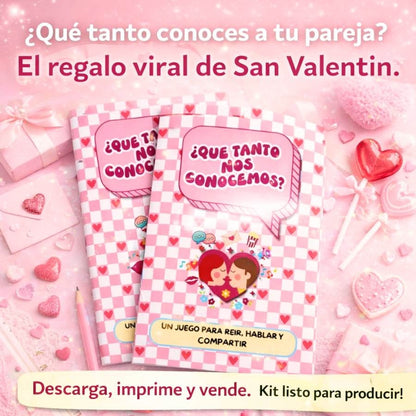 Archivo Digital Librito Juego para Parejas