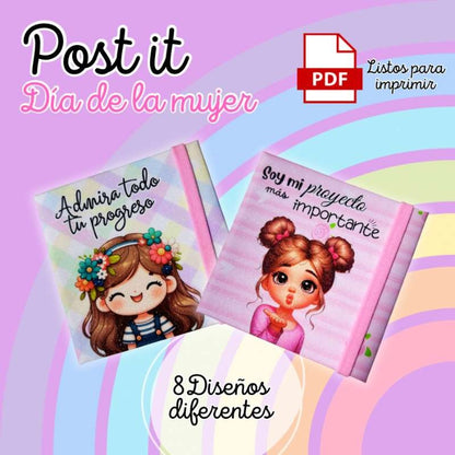 Archivo Digital Post It Dia De La Mujer