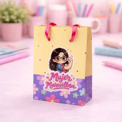 Bolsas de Regalo Día de la Mujer | +20 Diseños | Archivo Silhouette y PDF