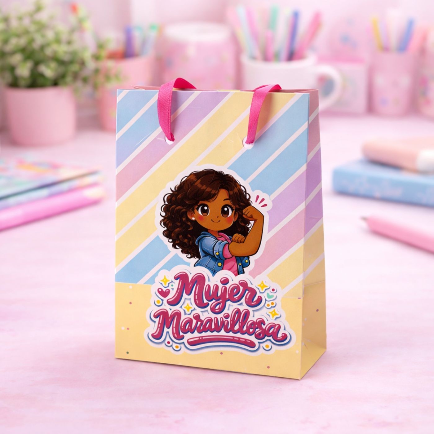 Bolsas de Regalo Día de la Mujer | +20 Diseños | Archivo Silhouette y PDF