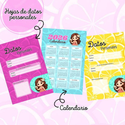 Agenda A5 "Lo Estás Haciendo Bien" – Archivo PDF Listo para Imprimir