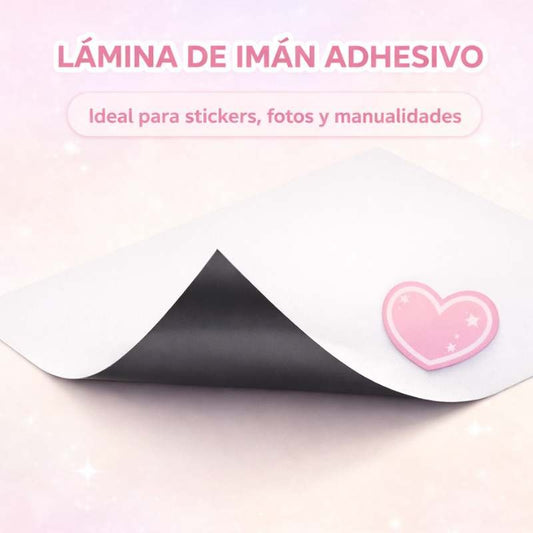 Lamina De Iman Con Adhesivo 15Cm X 10Cm Pack X5 Unidades
