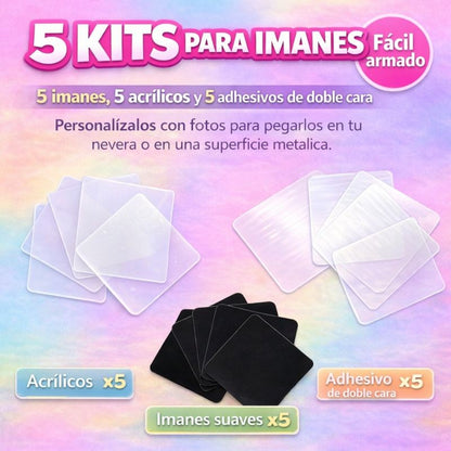Kits Para Imanes (5 Kits)