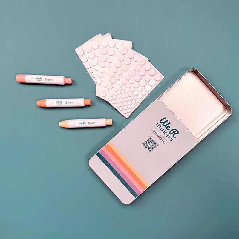 Kit Aplicador De Puntos Adhesivos De Espuma 3D – We R Makers (6, 8 Y 11 Mm)