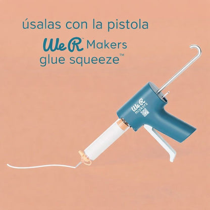Repuestos Jeringas Para Pistola De Pegamento De Precisión – We R Makers (3 Piezas, 30 Ml)
