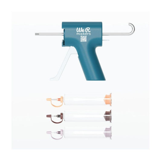 Kit Pistola De Pegamento Liquido De Precisión – We R Makers (3 Botellas Con Puntas Diferentes)