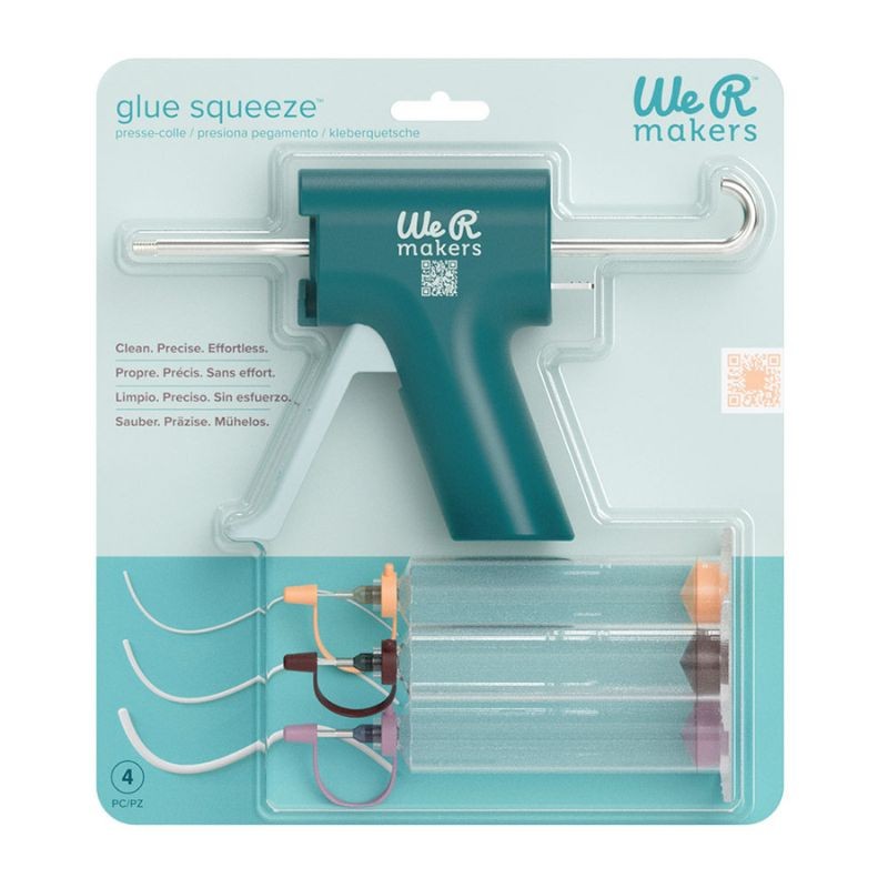 Kit Pistola De Pegamento Liquido De Precisión – We R Makers (3 Botellas Con Puntas Diferentes)