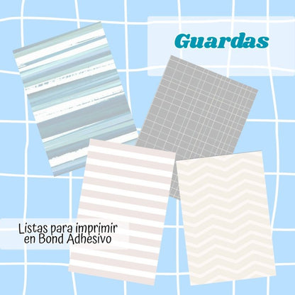 Agenda para Hombre – Archivo Digital PDF (Tamaño A5 | 4 Colores)