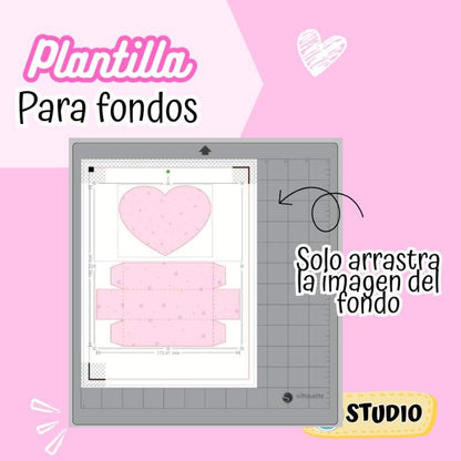 Cajita Corazón Día de la Madre – Archivo Digital (Studio)