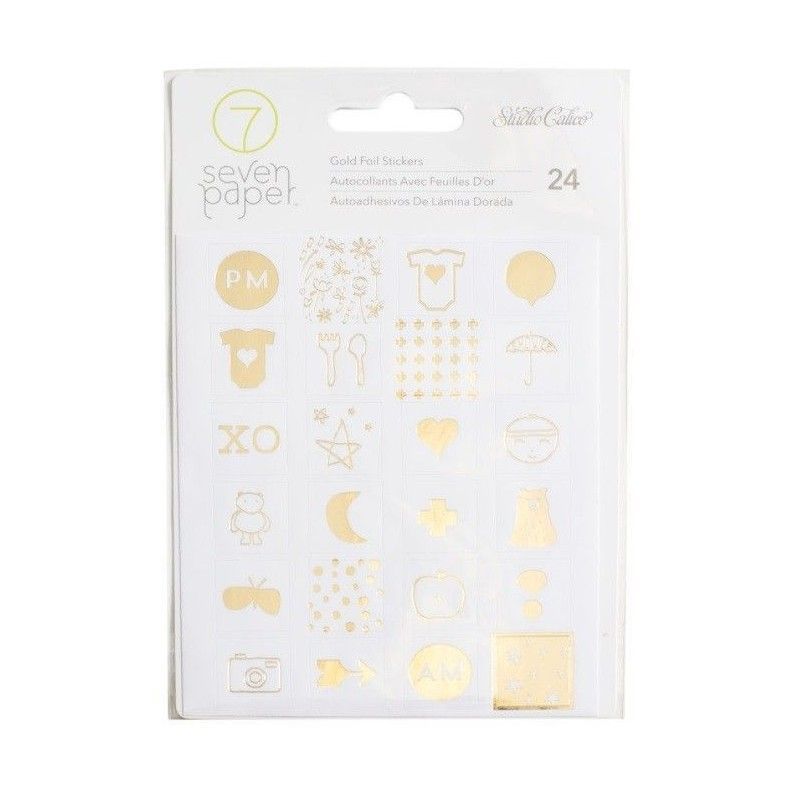 STICKERS FOIL BEBE COLECCIîN CLARA (24 PCS)