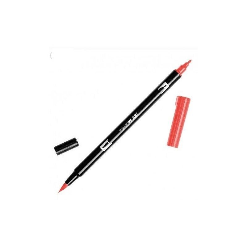 TOMBOW DUAL BRUSH PEN 845 CARMINE