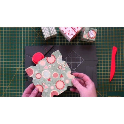 Gift Box Punch Board Blanca