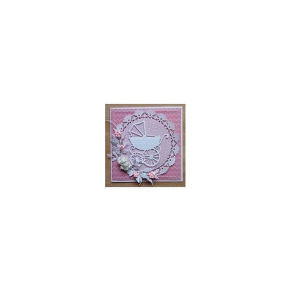 Troquel + Embossing – Coche De Bebe