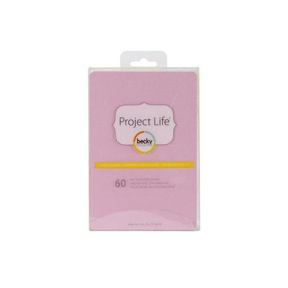 Tarjetas Project Life Sunshine Edition 10Cm X 15Cm (60 Pcs)