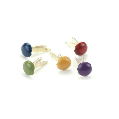 Mini Brads Colores Surtidos 3Mm (100 Pcs)
