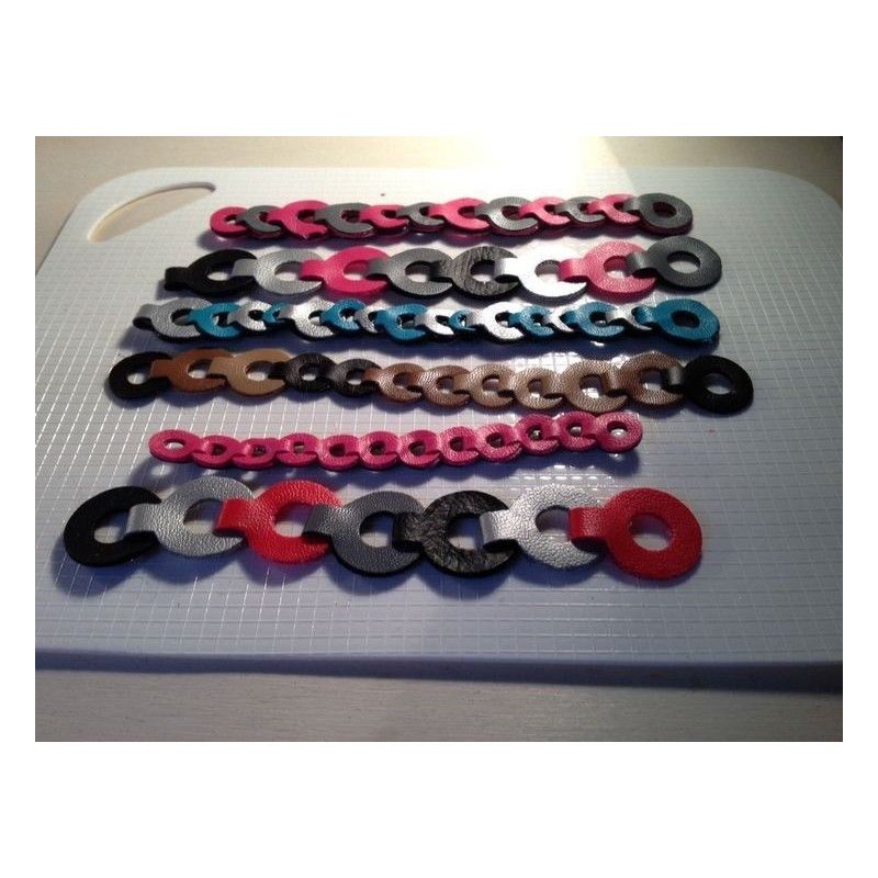 Troquel Pulsera Circulos Jumbo (2,5Cm)