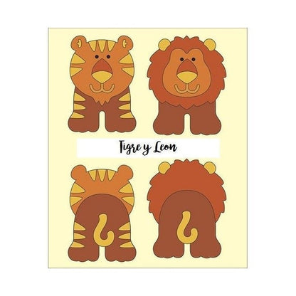 Troquel Tigre Y Leon