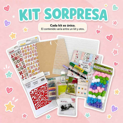 🎁 Kit Sorpresa Vainilla — 15 productos crafts variados