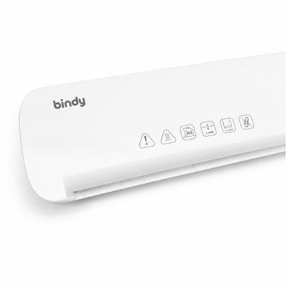Laminadora A4 Bindy Blanca, empaque del producto