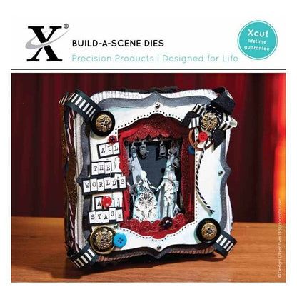 Troquel Shadow Box Caja De Sombras Teatro Xcut