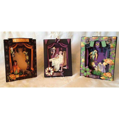 Troquel Shadow Box Caja De Sombras Teatro Xcut