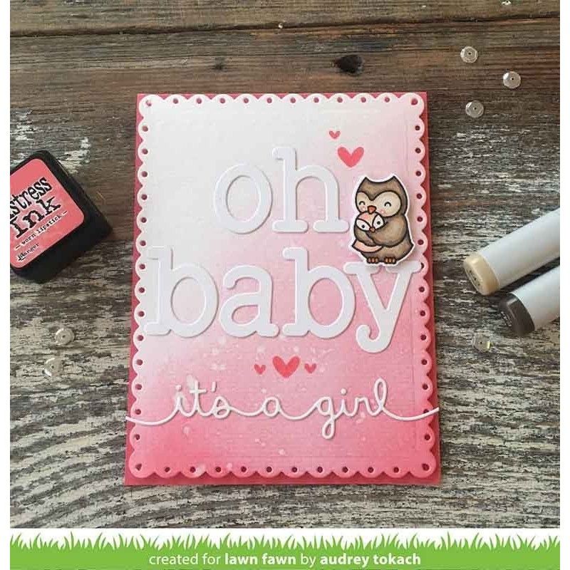 Troquel It’S A Girl Law Fawn