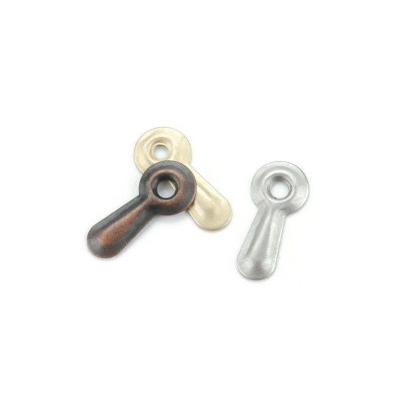 TURN MOUNTS METALICOS ANTIQUE (50 PCS)