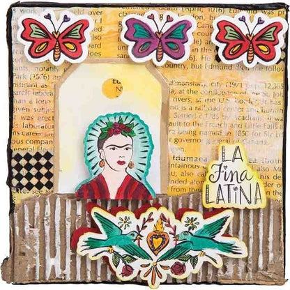 Troquel Y Sello La Fina Latina Sizzix