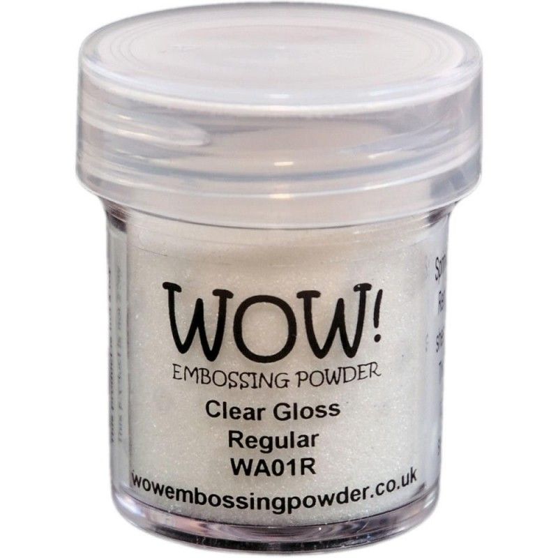 POLVOS DE EMBOSSING CLEAR GLOSS REGULAR