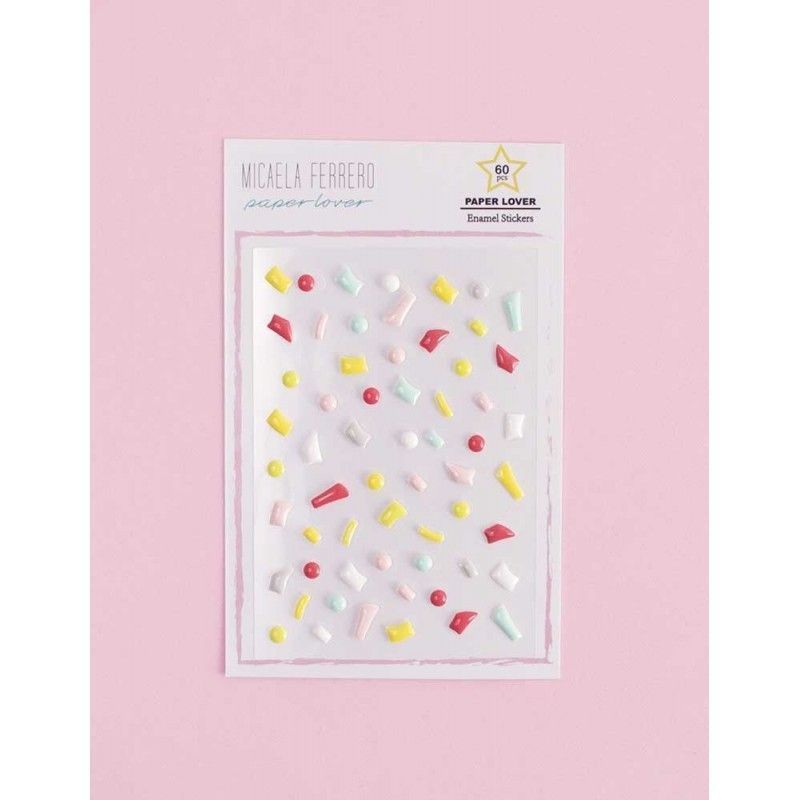 Enamels Confetti Paper Lover (60 Pcs)