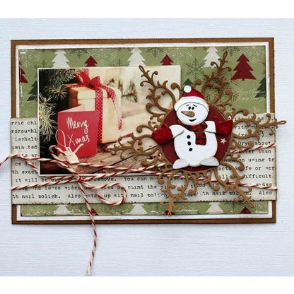 Troquel Muñeco De Nieve Joy Crafts