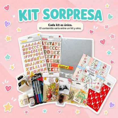 🎁 Kit Sorpresa Vainilla — 15 productos crafts variados