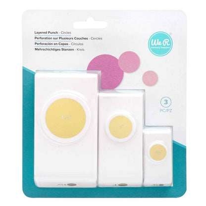 SET DE 3 PERFORADORAS DE CIRCULO