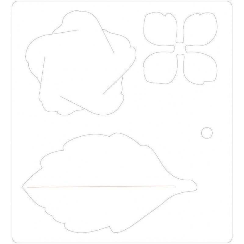 Troquel Bigz Hortensia